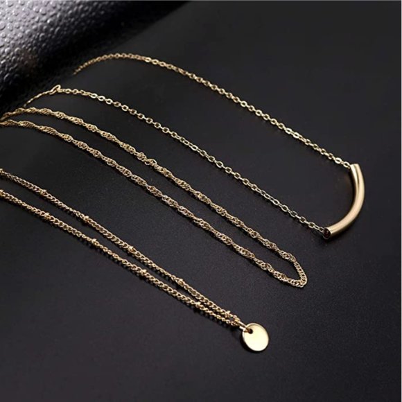 ✨HP✨3 Piece Dainty Layered Choker Necklaces - Picture 5 of 7